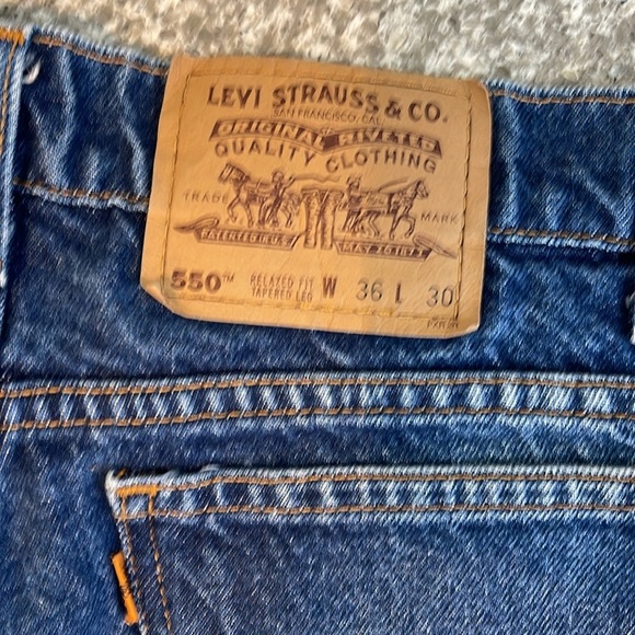Vintage Levi's 550 Orange Tag 1996 - Picture 4 of 6